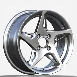 Passenger Car Wheels New Design 14 Inch To 15 Inch 5*100 5*108 Aluminum Alloy Rims