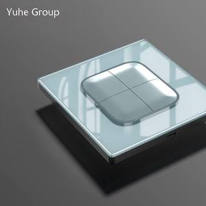 Interruptor de Pared Tipo 86 con Botón de Reinicio, Luz LED, Panel Táctil de Vidrio Templado, Pantalla Táctil de 4 Pines, IP20, Interruptor de 2 Vías - Product Image 5