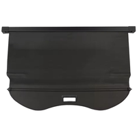 Vente en gros pare-soleil arrière rétractable Couvre-bagages arrière noir Coffre Tonneau Couvre-bagages pour Ford Kuga 2013-2018