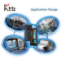 KTB CE 61IJ IP67 étanche fenêtres 10/11 scanner de codes à barres terminal de poche robuste industriel PDA pour commerce de détail médical