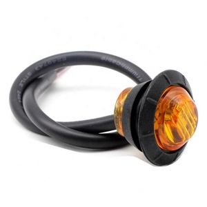 Gran oferta, haz alto y bajo redondo, 12V, 3/4 pulgadas, luz <span class=keywords><strong>de</strong></span> advertencia para camión <span class=keywords><strong>de</strong></span> coche, lámpara <span class=keywords><strong>de</strong></span> camión <span class=keywords><strong>de</strong></span> remolque, luces indicadoras <span class=keywords><strong>de</strong></span> luz <span class=keywords><strong>de</strong></span> posición lateral Led - Product Image 1