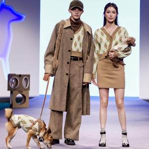 ZHONGYA <span class=keywords><strong>Ropa</strong></span> Personalizada para Mascotas, Conjuntos de Invierno Cálidos y Elegantes de Punto Suave, Suéter para Mascotas, Abrigo para Cachorros, Artículos para Perros - Product Image 1
