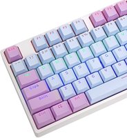 Double Translucent Backlit 104 Keycap Cherry Profile Blank Replacement Keycaps Key Iso9001 Certified Keycaps Double
