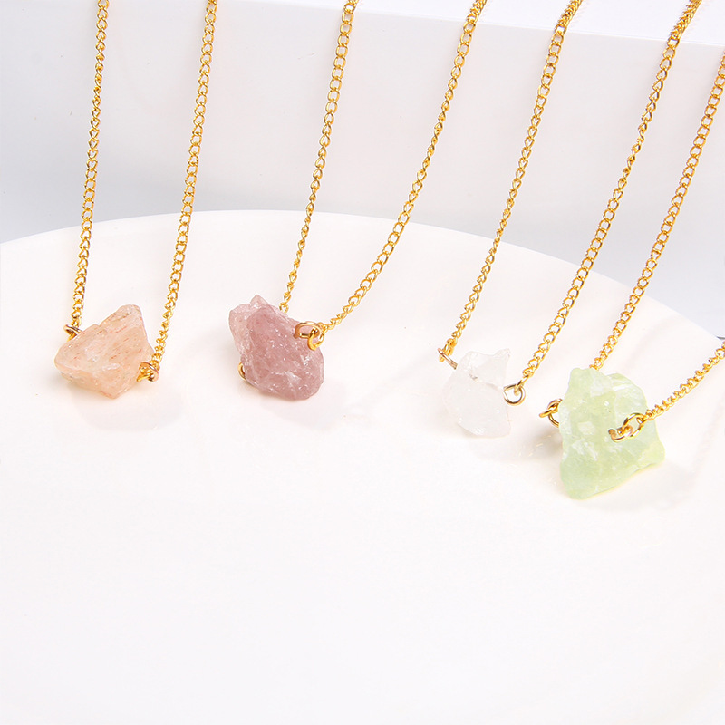 Charm Crystal Cherry Pendant Necklace for