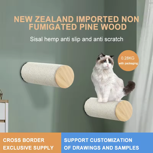 Muebles de gran venta, juguete moderno para gatos, árboles de madera para gatos y torre para rascar, casa de árbol para gatos de madera, casa de torre de árbol para mascotas - Product Image 5