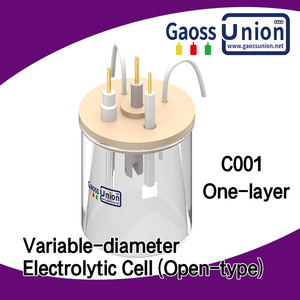 C001 Serie 220V Elektro chemische Zelle mit variablem Durchmesser Standard prüfgeräte für Elektrolyse zellen - Product Image 3