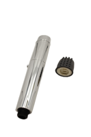 Vibrador Sexual 4 en 1 con Cabezal de Ducha de Masaje, Filtro, Enema, Tapón Anal, Diseño Moderno, Acabado Cromado, Waymay WM-2236