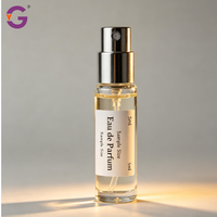 Étiquettes autocollantes personnalisées en vinyle imperméable avec impression de logo pour flacons en verre de 3 ml et 10 ml, échantillons de parfum, emballages cosmétiques