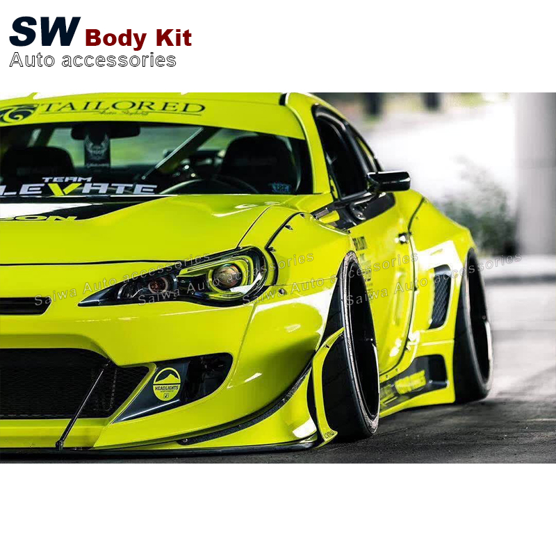 V3ロケットバニースタイルワイドボディGT86ボディキットトヨタ