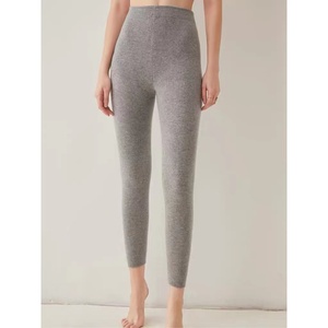 <span class=keywords><strong>Pantalon</strong></span> en cachemire léger et chaud pour l'hiver, couleur <span class=keywords><strong>camel</strong></span>, luxueux et confortable, pour femmes - Product Image 4