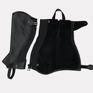 هورشي في المخزون جديد للأطفال/الكبار والفروسية جلد طبيعي من جلد البقر نصف شبل جلد طبيعي نصف شبل جلد طبيعي - Product Image 5