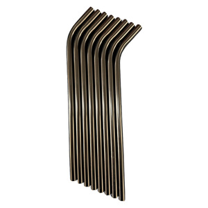 Aluminum Alloy 6063 Bend <b>Straws</b> <b>Reusable</b> For Milk Tea Cups - Product Image 3