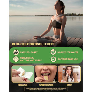 Tiras Orales de Ashwagandha OEM/ODM, Reduce el Estrés, Mejora la Claridad Mental, Sin Azúcar, Sin Gluten, Suplemento Dietético Vegano para Adultos - Product Image 3