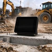 Connecteur Deutsch à montage sur panneau DIS28, écran CAN Bus de 2,8 pouces pour machines de construction mobiles HMI