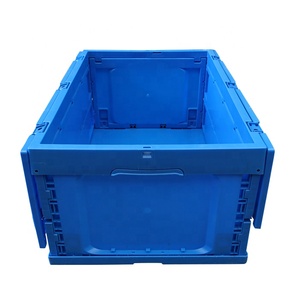 Qs 600*400Mm <span class=keywords><strong>Plastic</strong></span> Inklapbare Kratten Nest Stapelbare <span class=keywords><strong>Plastic</strong></span> Opslag Containers Logistiek Transport Moving Kratten Opbergdoos - Product Image 4