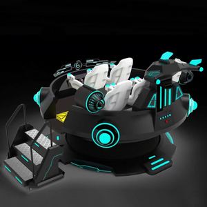 Machine de jeu VR 9D, simulateur de bataille UFO Thunder multijoueur en salle, réalité virtuelle 9D, tir au pistolet pour adultes, en métal - Product Image 5