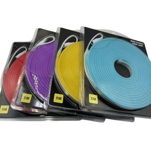 Bande lumineuse <span class=keywords><strong>LED</strong></span> néon flexible <span class=keywords><strong>12V</strong></span> <span class=keywords><strong>multicolore</strong></span> étanche pour éclairage extérieur et signalétique - Product Image 1