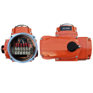 Actuador Eléctrico de Cuarto de Vuelta a Prueba de Explosiones, Tipo Encendido/Apagado, 220 VCA, 50 Nm, 90 Grados, IP68, Resistente al Agua - Product Image 1