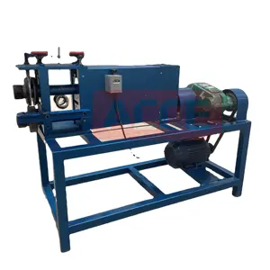 Trituradora de tubos de cobre para radiador, máquina de reciclaje/máquina separadora de radiador, corte de radiadores de aluminio y cobre