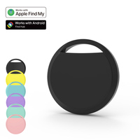 Google Find Hub, traceur Bluetooth certifié MFi, porte-clés Air Tag, localisateur d'objets, compatible iOS et Android, batterie remplaçable