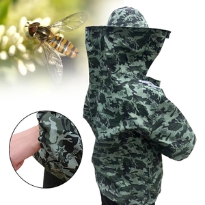 Combinaison de protection professionnelle Anti-abeille, fournitures pour la maison, ferme avec capuche, unisexe, Apiculture, vêtements, voile - Product Image 2