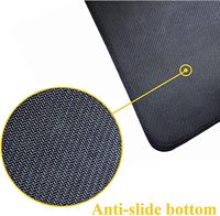 Alfombrilla de ratón para juegos blanca con contorno topográfico MIO, alfombrilla de escritorio grande XL, Base de goma antideslizante, líneas de mapa geográfico para interiores, MIO extendido