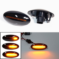 Clignotant Latéral Séquentiel Dynamique à LED pour Peugeot 307 206 407 107 607 et Citroën C1 C2 C3 C5