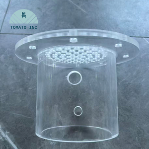 Fabricación de Bridas Transparentes de Lucite Personalizadas TOMATO, Mecanizado CNC para Piezas de Tubos con Conexiones Roscadas - Product Image 5