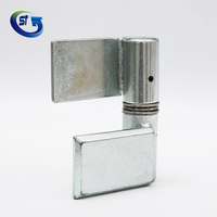 Bisagra de acero para puerta de remolque, tubo de puerta de remolque de alta resistencia, bisagra de puerta de metal