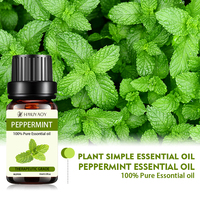 Huile essentielle de menthe poivrée 100% pure naturelle pressée à froid en gros à prix de gros