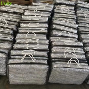 70%-80% Lona plateada <span class=keywords><strong>Tela</strong></span> Pantalla <span class=keywords><strong>DE</strong></span> PRIVACIDAD <span class=keywords><strong>Sombra</strong></span> para mascotas Cubierta <span class=keywords><strong>de</strong></span> coche <span class=keywords><strong>Tela</strong></span> <span class=keywords><strong>de</strong></span> <span class=keywords><strong>sombra</strong></span> <span class=keywords><strong>de</strong></span> aluminio con ojales - Product Image 1