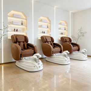 Sillón de Pedicura de Alta Calidad para Salón de Uñas, Muebles para el Cuidado de los Pies, Sillón de Spa de Masaje Automático Moderno y Lujoso en Venta - Product Image 1