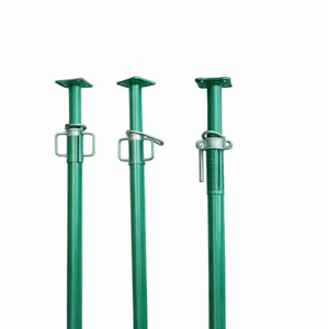 دعامات سقالات فولاذية مجلفنة قابلة للتعديل، دعامات تدعيم ثقيلة التحمل ذات قدرة تحمل عالية للاستخدام في البناء، رافعة دعم السقالات - Product Image 2