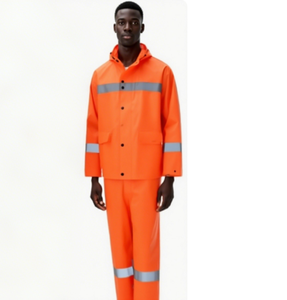 SAFETREE CE certificata <span class=keywords><strong>ad</strong></span> <span class=keywords><strong>alta</strong></span> <span class=keywords><strong>visibilità</strong></span> giallo fluorescente PU/poliestere maglia antipioggia <span class=keywords><strong>abbigliamento</strong></span> di sicurezza riflettente per - Product Image 5