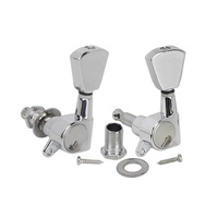 6 en ligne scellée guitare Tuning Pegs Tuners Mécaniques pour guitare électrique de style LP ou guitare acoustique