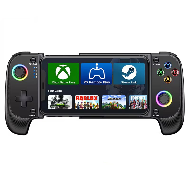 For <strong>Bluetooth</strong> Gamepad Joystick for <strong>iPhone</strong> & Android Mobile <strong>Controller</strong> with Hall Effect Trigger Stick Switch Compatibility