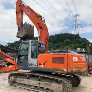 Excavadoras usadas para trabajo pesado Hitachi 200-6 Equipo japonés original Venta Excavadora sobre orugas Hitachi200