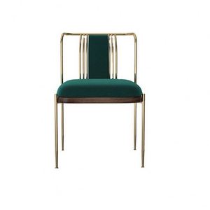 Designer Style Furniture Wholesale Stylist Fancy Color Velvet Green <strong>Dining</strong> <strong>Chairs</strong> Sets <strong>Funky</strong> Furnitures with Brand for Fren - Product Image 3