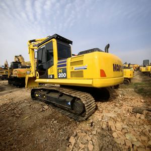 Originale giapponese grande qualità di seconda mano komatsu 200 usato escavatore Pc200 a Shanghai - Product Image 2