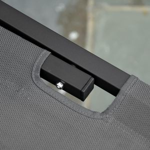 Silla Reclinable Plegable de Aluminio y Teslin para Exteriores, Jardín, Piscina, <span class=keywords><strong>Cama</strong></span>, Lectura, Chaise Longue, Venta al por Mayor de Fábrica - Product Image 4