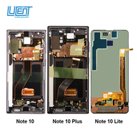 Écran LCD d'origine pour Samsung Note 10 Plus, écran pour Samsung Galaxy Note 10 Plus, écran pour Samsung Note 10 Plus d'origine