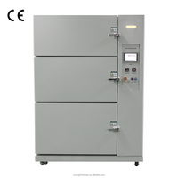 Choc thermique à 3 zones pour chambre, plage de -70 à 170 °C, précision de 0,1 °C, pour électronique automobile, changement de température rapide