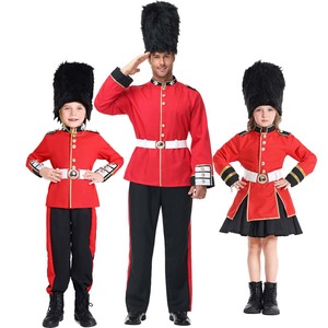Costume d'adulte homme soldats britanniques garde d'honneur royale veste pantalon chapeau ensemble MDEC-008 - Product Image 6