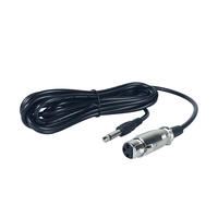 Microphone filaire dynamique professionnel micro oké de Studio cardioïde portable pour la communication vocale matière plastique Durable