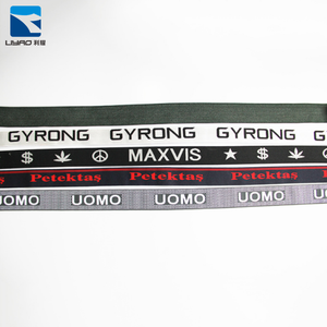 Logotipo personalizado patrón tejido oem 20mm 4 cm de nylon tejido de lurex elástico jacquard cinta <span class=keywords><strong>banda</strong></span> para <span class=keywords><strong>la</strong></span> ropa interior - Product Image 4