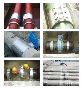 Kit di Riparazione d'Emergenza <span class=keywords><strong>per</strong></span> <span class=keywords><strong>Tubi</strong></span> in Rame/Plastica/Acciaio Zincato con Anello di Aggancio e Giunto a Manicotto Divisibile di Alta Qualità Marca Yuzhiran - Product Image 5