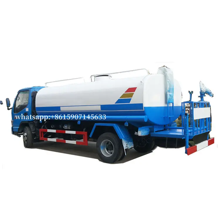 JAC 4X2 5000 litre su sprinkler tankı tankeri taşıma kamyonu