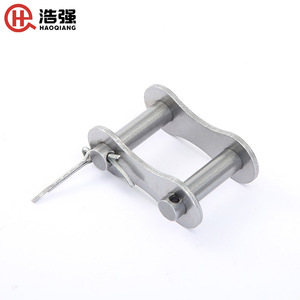 Haoqiang Industrial Chain Connector 28A 1.75 Inch Single Row Standard <b>Roller</b> Chain Link For Transmission - Product Image 4