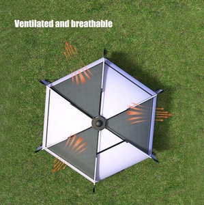 Probebi UF002 tenda per bambini piccola di plastica pieghevole gioco di terra sport giocattolo principessa castello Pop-up <span class=keywords><strong>Play</strong></span> House per uso interno esterno - Product Image 6