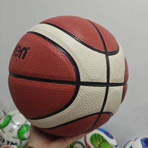 Balón de Baloncesto BG5000 de Competición, Talla 7, Cuero PU Premium, Logotipo Personalizado, Resistente para Interiores y Exteriores, Suministro de Fábrica - Product Image 4